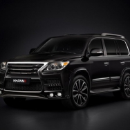 Расширители колесных арок на LX 570 под обвес KHANN